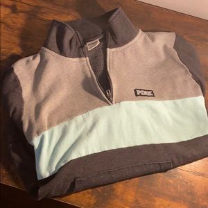 Victoria’s Secret Pink quarter-zip sweatshirt